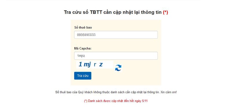 quy định về sử dụng SIM