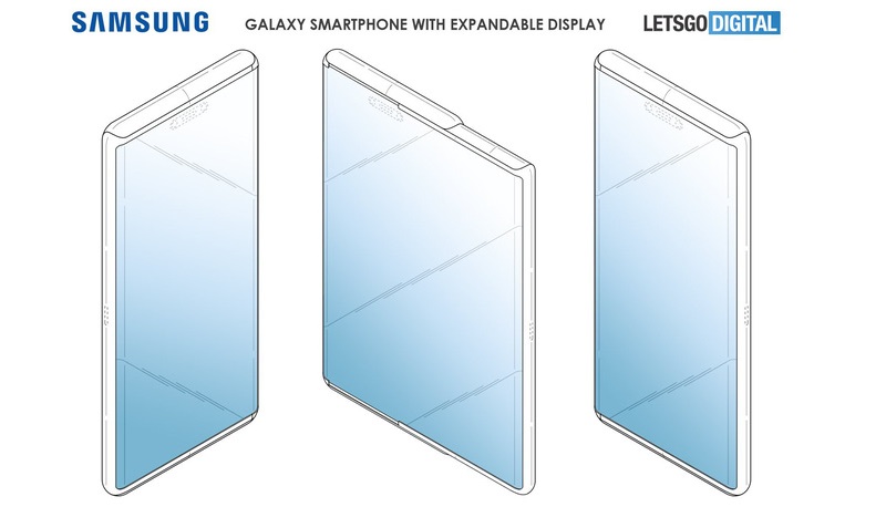 thiết kế điện thoại mới của Samsung