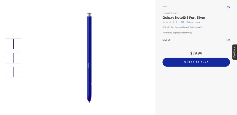 Mua bút S Pen Galaxy Note 10