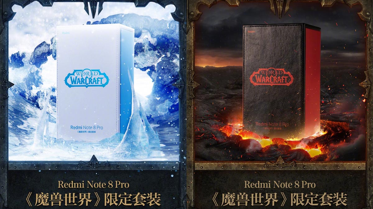 Xiaomi cùng World of Warcraft “lên đồ” cho Redmi Note 8 Pro bản đặc biệt