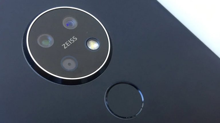 Lộ diện hình ảnh thiết kế camera Nokia 7.2 với cụm 3 camera và đèn flash 1