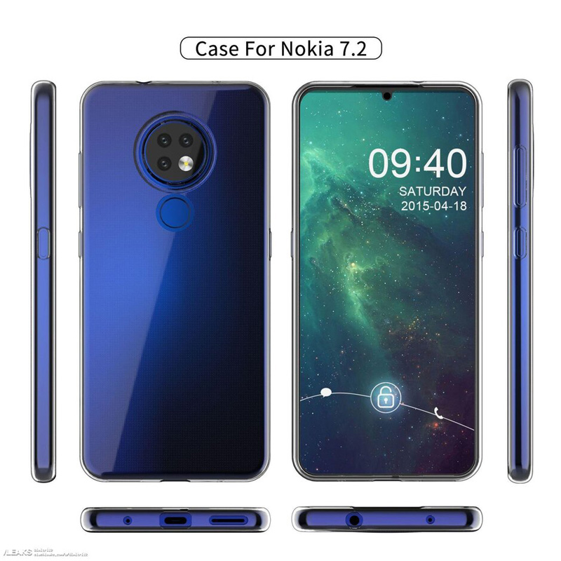 Thiết kế Nokia 7.2