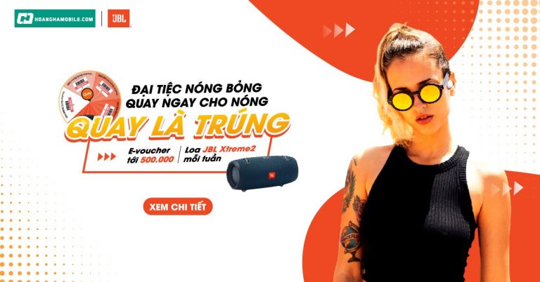 Mua JBL tặng E-voucher