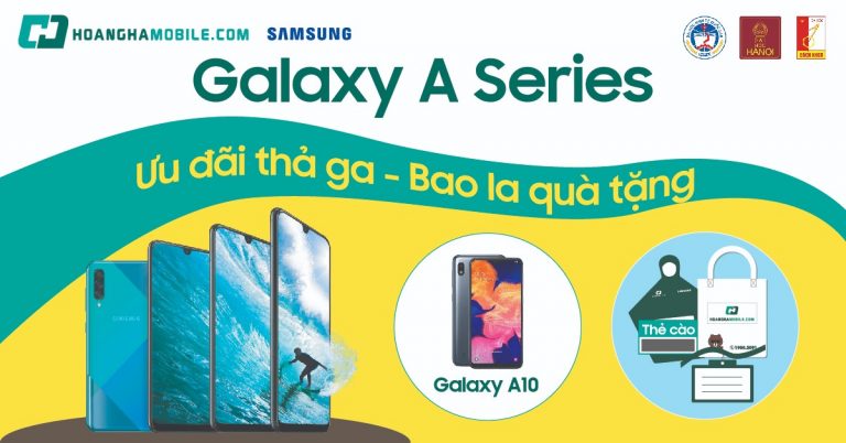 trải nghiệm Galaxy A series