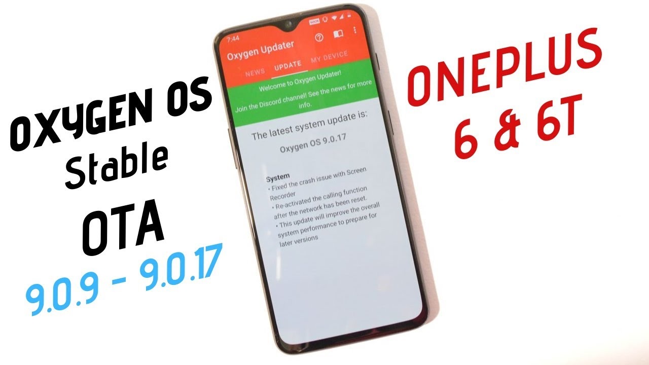 OnePlus sẽ cập nhật OxygenOS 9.0.9 và 9.0.17 cho OnePlus 6 và 6T dựa trên Android 10