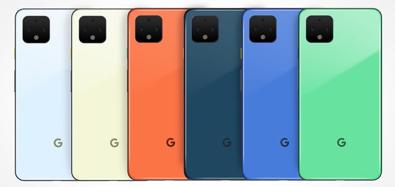 Các màu của Google Pixel 4