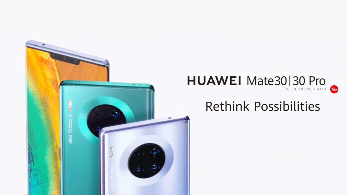 Huawei Mate 30 ra mắt: Màn hình Horizon Display, Super Slow-Mo 7680fps@720p, mặt lưng da