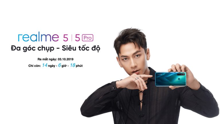 Hãy sẵn sàng cho Realme 5 Series: Đa góc chụp, Siêu tốc độ