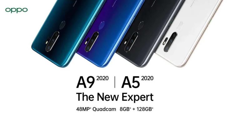 Ra mắt Oppo A9 và Oppo A5 2020 tại Ấn Độ: Quad Rear Camera, pin 5000mAh
