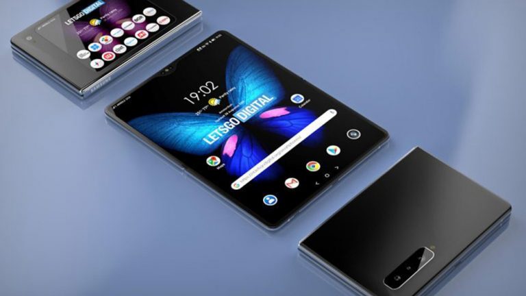 Galaxy Fold 2 đây ư? Notch “xinh” hơn, camera siêu to khổng lồ