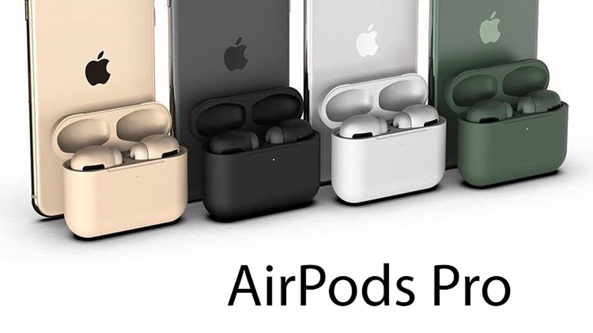 AirPods Pro sẽ có nhiều màu mới, bao gồm Midnight Green như iPhone 11 Pro