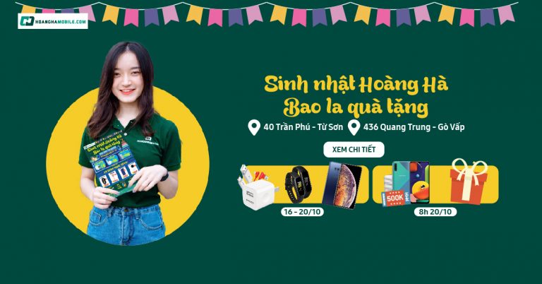 Sinh nhật hoàng hà 1 tuổi