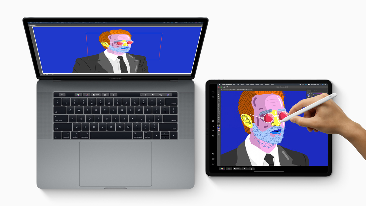 [macOS Catalina] Đã có thể dùng iPad làm màn hình phụ cho MacBook