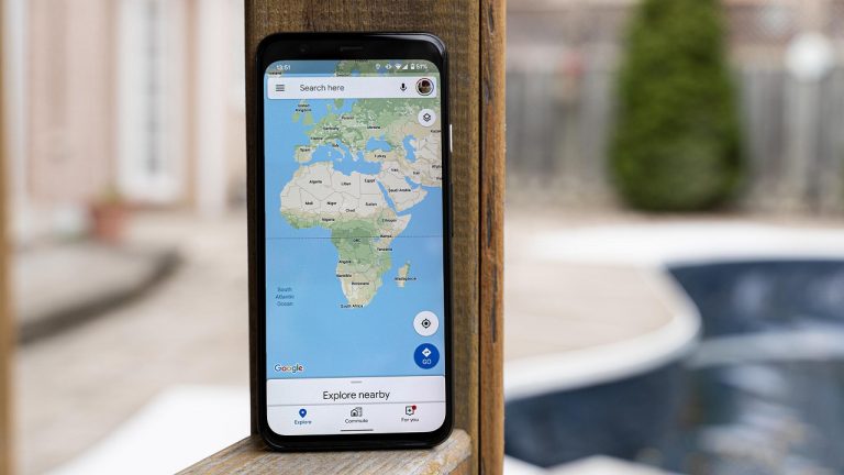 Ứng dụng Google Maps trên Pixel 4 sẽ không có màn hình 90Hz