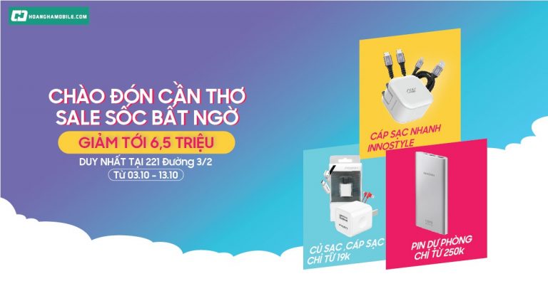 Chào Đón Cần Thơ – Sale Sốc Bất Ngờ – Chỉ Từ 19K