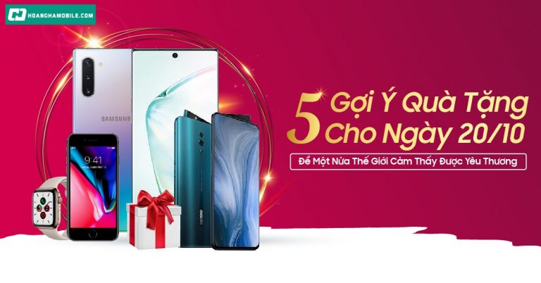 5 gợi ý quà tặng cho ngày phụ nữ Việt Nam 20-10