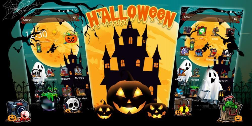 Bộ sưu tập 5 theme độc đáo chủ đề Halloween dành cho Android