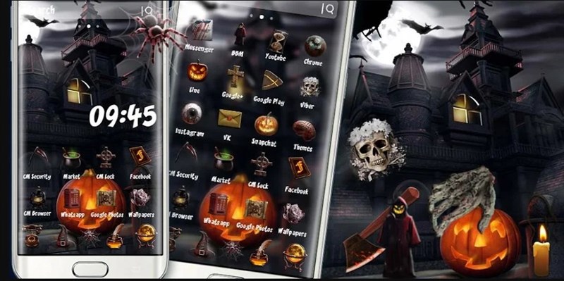 theme Halloween dành cho Android