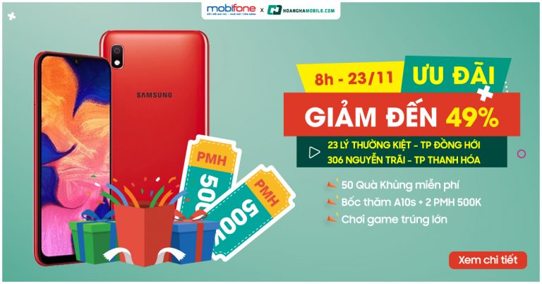 Cùng Galaxy A Series – Ưu Đãi Mê Li