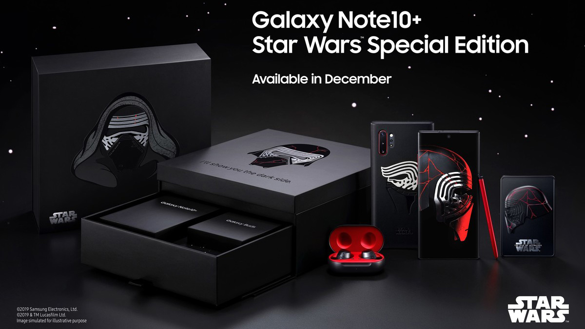 Samsung hợp tác với Disney giới thiệu Galaxy Note 10+ phiên bản Star War Edition