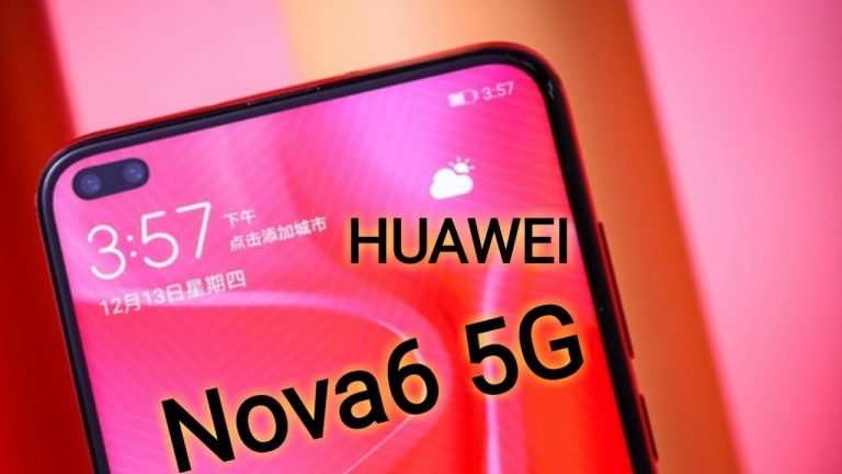 Huawei Nova 6 5G xuất hiện với màu Đỏ Hoàng Hôn rực rỡ