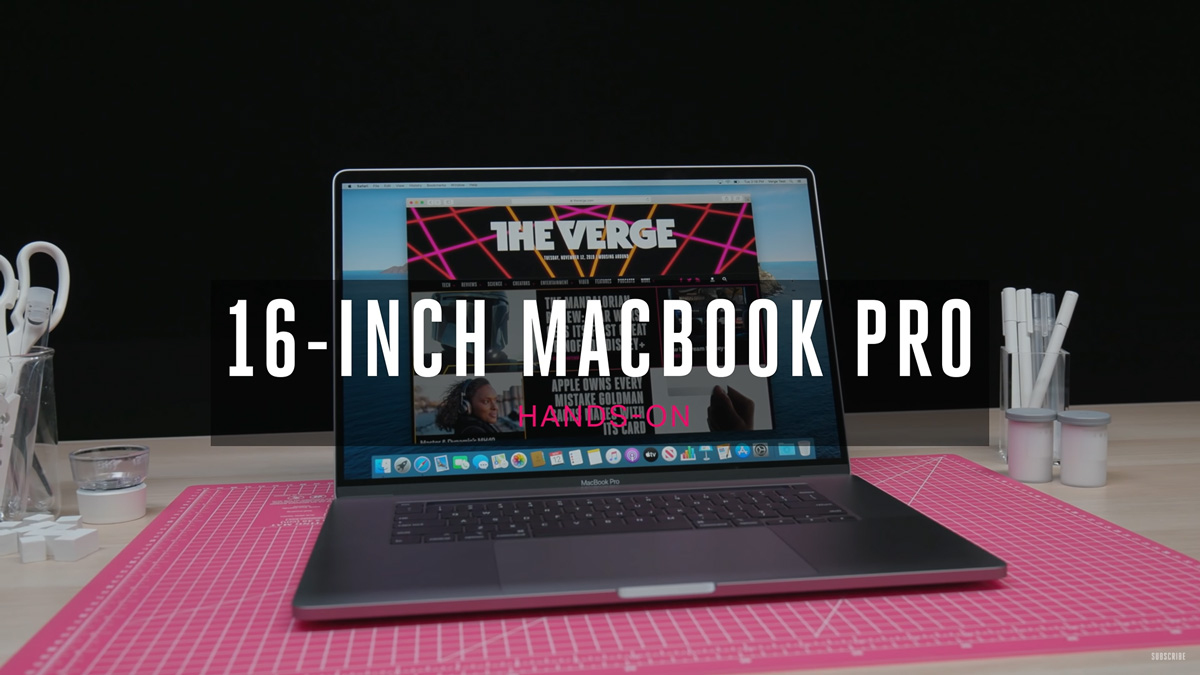 MacBook Pro 16 inch ra mắt: Loa Dolby Atmos, bàn phím mới, giá từ 55.6 triệu đồng