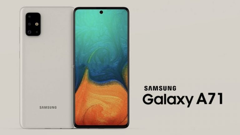 Rò rỉ Galaxy A71: camera Quad hình chữ L và màn hình AMOLED Infinity-O 1