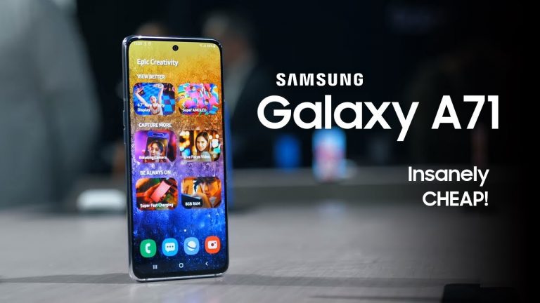 Rò rỉ Galaxy A71: camera Quad hình chữ L và màn hình AMOLED Infinity-O