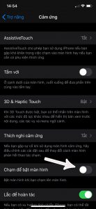 Cách Chạm để sáng màn hình trên iOS 13 cho iPhone