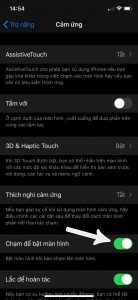 Cách Chạm để sáng màn hình trên iOS 13 cho iPhone