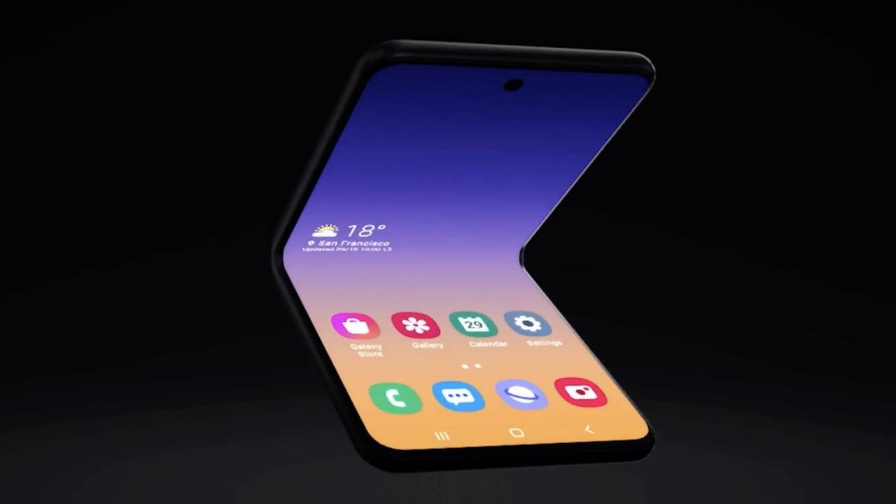 Galaxy Fold 2 với lớp kính siêu mỏng chống trầy xước trên màn hình 2