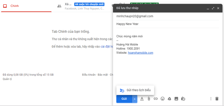 thủ thuật email