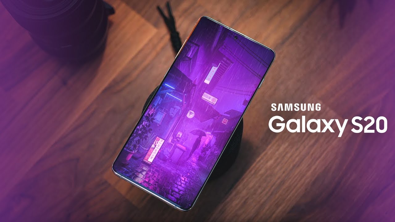 Samsung Galaxy S20 lộ diện hình nền chính thức với 4 màu độc đáo