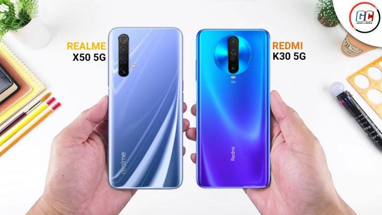 so sánh realme x50 và redmi K30 5G