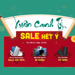 Xuân Canh Tý – Sale Hết Ý: Cáp, sạc, pin dự phòng sale tới 70%