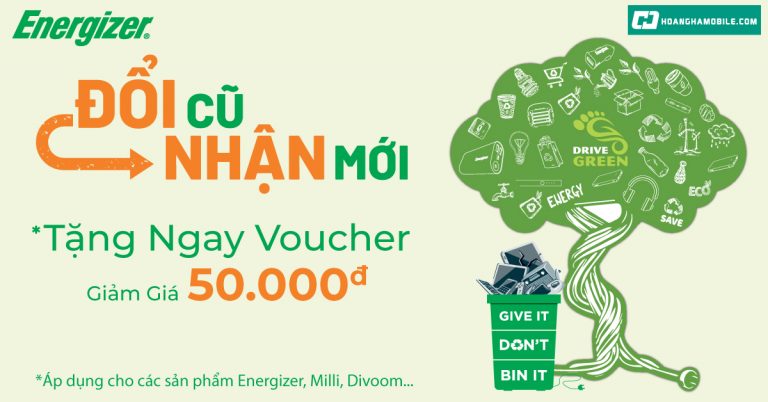 thu cũ đổi mới Energizer