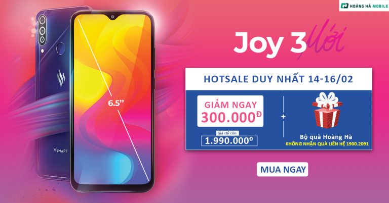 vsmart joy 3 mở bán