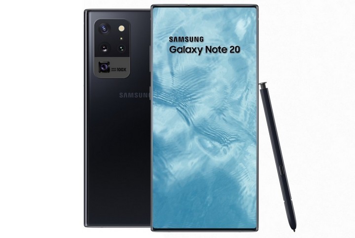 thiết kế Galaxy Note 20