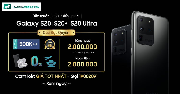 đặt trước Galaxy S20 Series