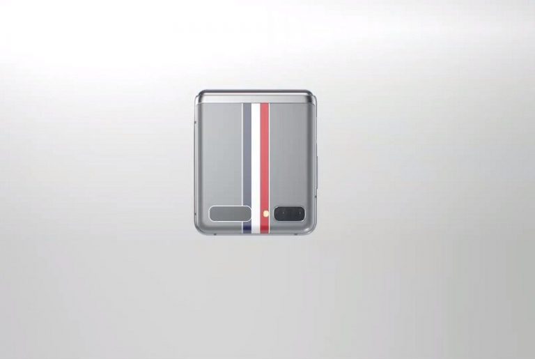 Galaxy Z Flip Thom Browne edition