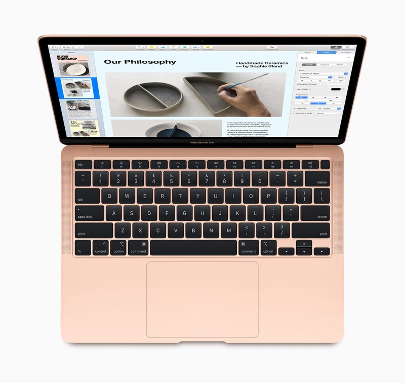 Macbook Air 2020 ra mắt