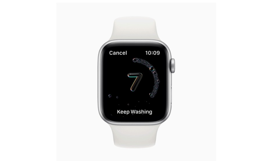 tính năng rửa tay Apple Watch