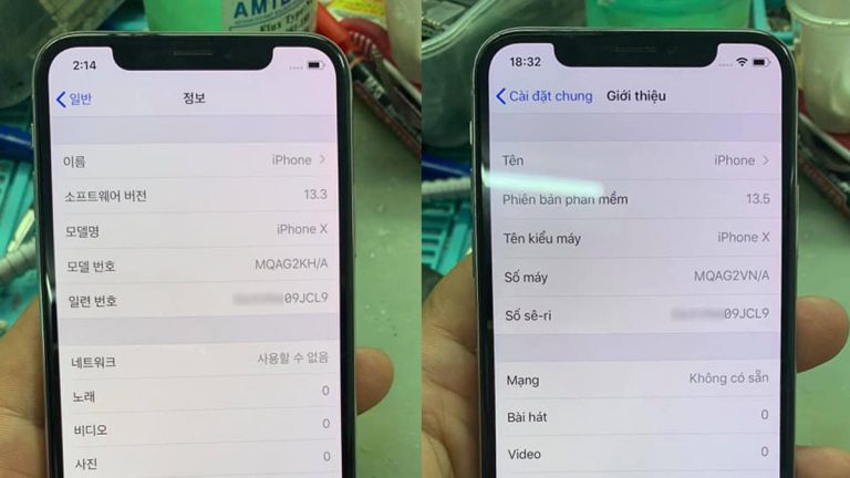 Cảnh báo iPhone xách tay được “phù phép” thành iPhone chính hãng VN/A