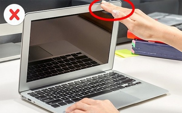 thói quen laptop nhanh hỏng