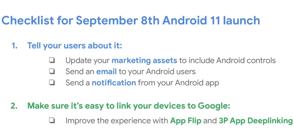 ngày phát hành Android 11