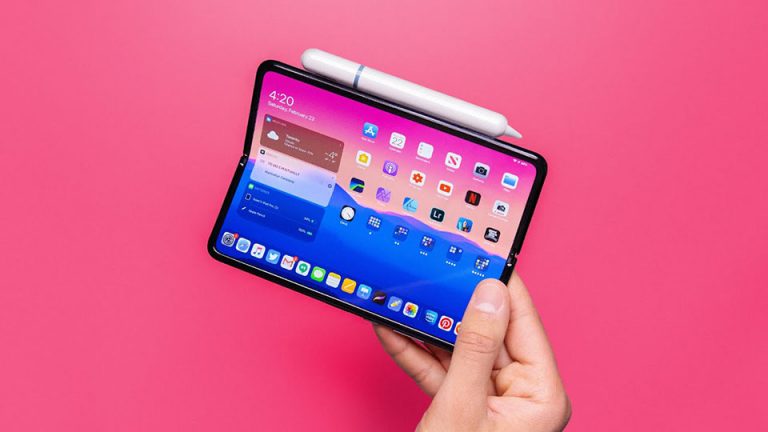 iPad có thể gập lại