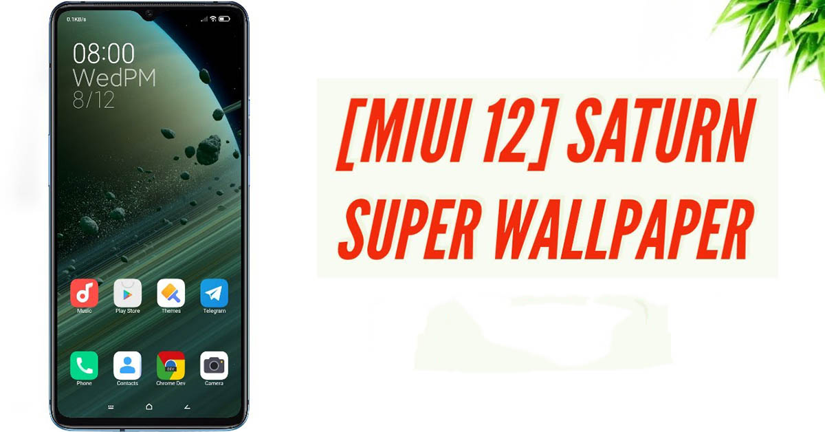 Download] MIUI 12 Super Wallpaper is now Available for All Android Devices  - Gizmochina