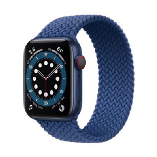 Apple Watch Series 6 GPS + Vỏ nhôm di động với dây đeo thể thao