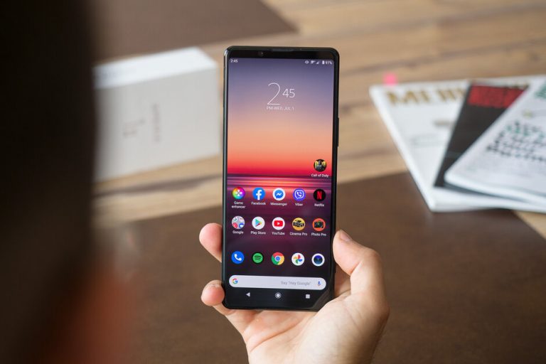 Doanh số điện thoại Sony
