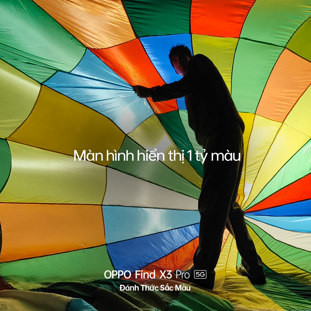 Màn hình hiển thị 1 tỷ màu